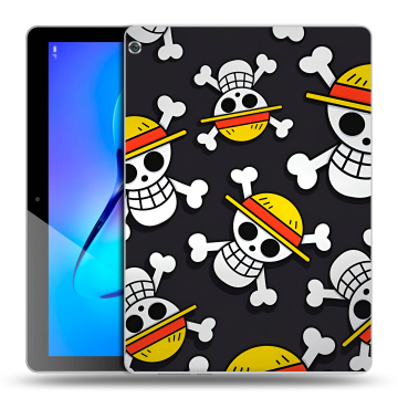 Силиконовый чехол на Huawei MediaPad M3 Lite 10 с принтом One Piece Ван Пис