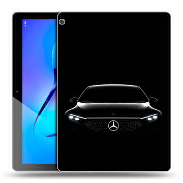 Силиконовый чехол на Huawei MediaPad M3 Lite 10 с принтом Mercedes Мерседес