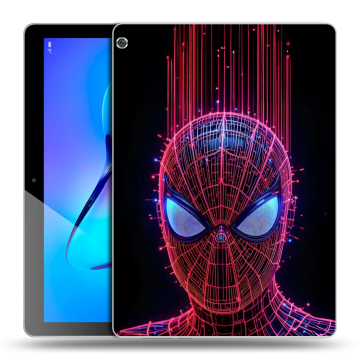 Силиконовый чехол на Huawei MediaPad M3 Lite 10 с принтом Spiderman Человек паук
