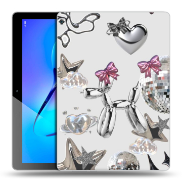 Силиконовый чехол на Huawei MediaPad M3 Lite 10 с принтом Y2K