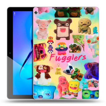 Силиконовый чехол на Huawei MediaPad M3 Lite 10 с принтом Флагер Fuggler