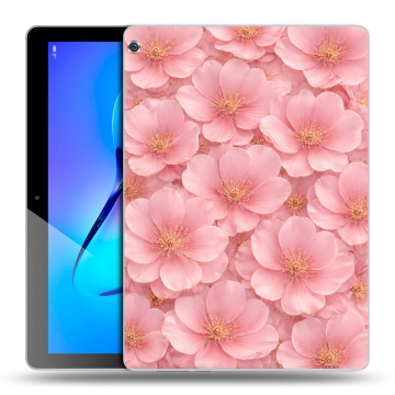Силиконовый чехол на Huawei MediaPad M3 Lite 10 с принтом женский