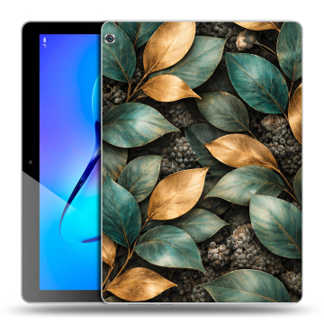 Силиконовый чехол на Huawei MediaPad M3 Lite 10 с принтом женский