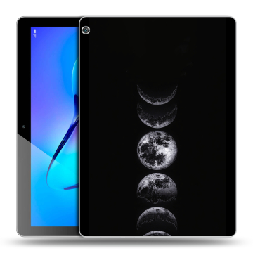 Силиконовый чехол на Huawei MediaPad M3 Lite 10 с принтом женский