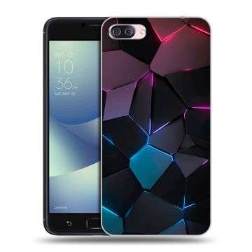 Пластиковый чехол на Asus ZenFone 4 Max с принтом Геометрия неона Пластиковый чехол на Asus ZenFone 4 Max с принтом Геометрия неона