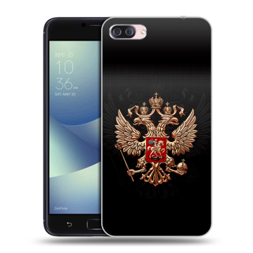 Пластиковый чехол на Asus ZenFone 4 Max с принтом Герб России Пластиковый чехол на Asus ZenFone 4 Max с принтом Герб России