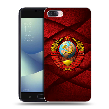 Пластиковый чехол на Asus ZenFone 4 Max с принтом Герб СССР Пластиковый чехол на Asus ZenFone 4 Max с принтом Герб СССР