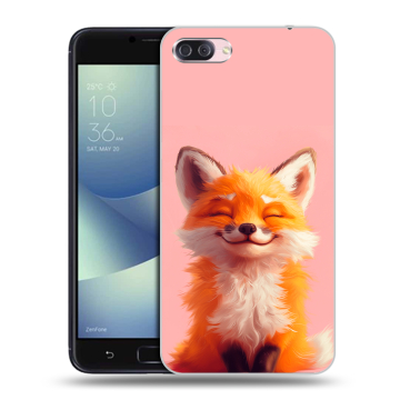 Пластиковый чехол на Asus ZenFone 4 Max с принтом милая лиса