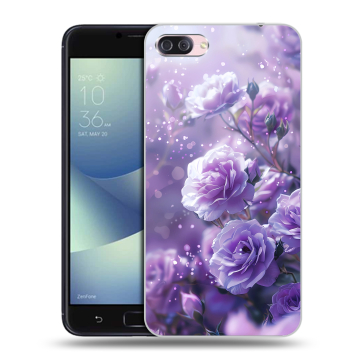 Пластиковый чехол на Asus ZenFone 4 Max с принтом Розы цветы