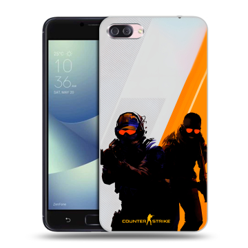 Пластиковый чехол на Asus ZenFone 4 Max с принтом Контер страйк Counter strike Пластиковый чехол на Asus ZenFone 4 Max с принтом Контер страйк Counter strike