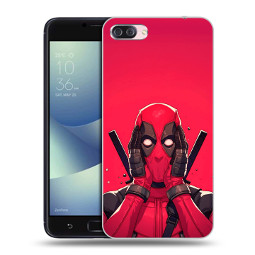 Пластиковый чехол на Asus ZenFone 4 Max с принтом Дедпул Deadpool Пластиковый чехол на Asus ZenFone 4 Max с принтом Дедпул Deadpool