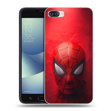 Пластиковый чехол на Asus ZenFone 4 Max с принтом Spiderman Человек паук