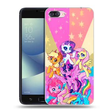 Пластиковый чехол на Asus ZenFone 4 Max с принтом My little pony Дружба чудо