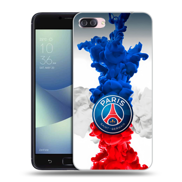Пластиковый чехол на Asus ZenFone 4 Max с принтом PSG ПСЖ