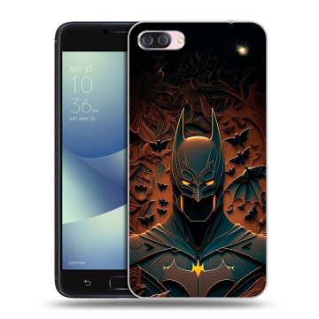Пластиковый чехол на Asus ZenFone 4 Max с принтом Batman Бэтмен