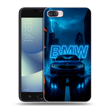 Пластиковый чехол на Asus ZenFone 4 Max с принтом BMW БМВ
