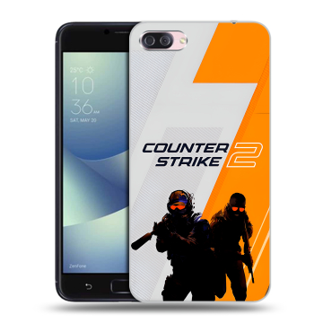 Пластиковый чехол на Asus ZenFone 4 Max с принтом Counter Strike