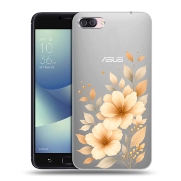 Пластиковый чехол на Asus ZenFone 4 Max с принтом для девушки