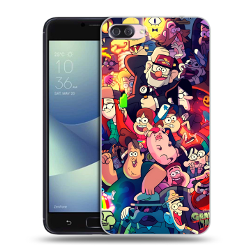 Пластиковый чехол на Asus ZenFone 4 Max с принтом Gravity Falls Гравити Фолз
