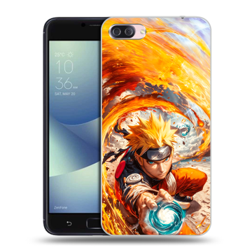 Пластиковый чехол на Asus ZenFone 4 Max с принтом Аниме Наруто Naruto