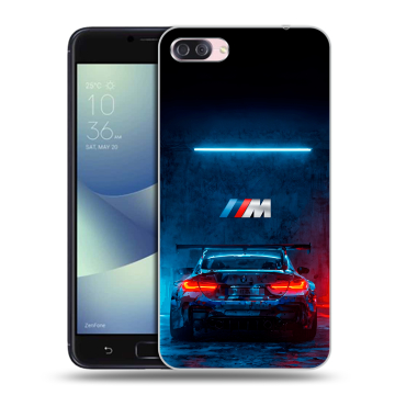 Пластиковый чехол на Asus ZenFone 4 Max с принтом BMW БМВ