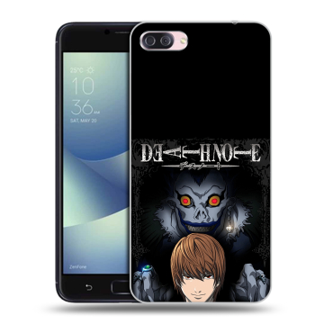 Пластиковый чехол на Asus ZenFone 4 Max с принтом Death note Тетрадь смерти