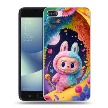 Пластиковый чехол на Asus ZenFone 4 Max с принтом Labubu Лабубу Пластиковый чехол на Asus ZenFone 4 Max с принтом Labubu Лабубу