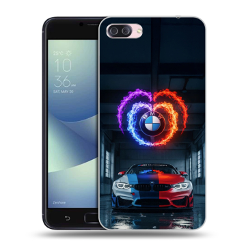Пластиковый чехол на Asus ZenFone 4 Max с принтом BMW БМВ