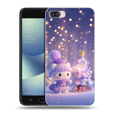 Пластиковый чехол на Asus ZenFone 4 Max с принтом Новый год
