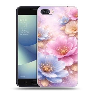 Пластиковый чехол на Asus ZenFone 4 Max с принтом женский