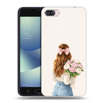 Пластиковый чехол на Asus ZenFone 4 Max с принтом женский