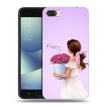 Пластиковый чехол на Asus ZenFone 4 Max с принтом женский