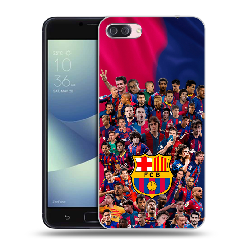 Пластиковый чехол на Asus ZenFone 4 Max с принтом Барселона Barcelona Пластиковый чехол на Asus ZenFone 4 Max с принтом Барселона Barcelona
