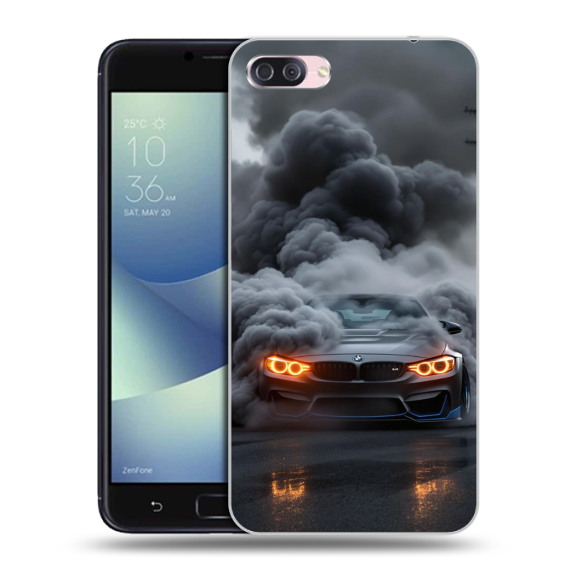 Пластиковый чехол на Asus ZenFone 4 Max с принтом BMW БМВ Пластиковый чехол на Asus ZenFone 4 Max с принтом BMW БМВ