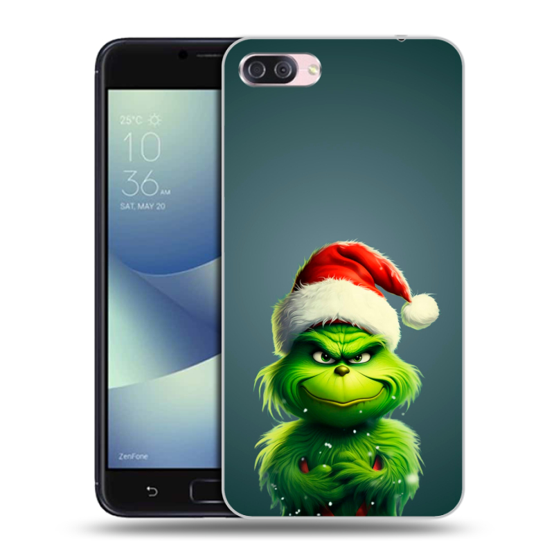 Пластиковый чехол на Asus ZenFone 4 Max с принтом Новый год Пластиковый чехол на Asus ZenFone 4 Max с принтом Новый год