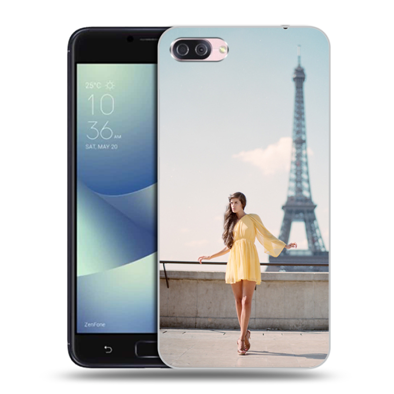 Пластиковый чехол на Asus ZenFone 4 Max с принтом Париж Пластиковый чехол на Asus ZenFone 4 Max с принтом Париж