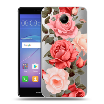 Силиконовый чехол на Huawei Y3 (2017) с принтом Розы Силиконовый чехол на Huawei Y3 (2017) с принтом Розы