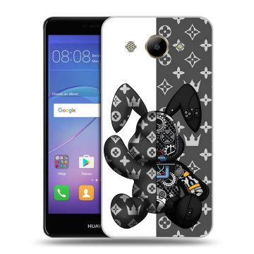 Силиконовый чехол на Huawei Y3 (2017) с принтом Луи робот