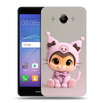 Силиконовый чехол на Huawei Y3 (2017) с принтом Куроми Kuromi 