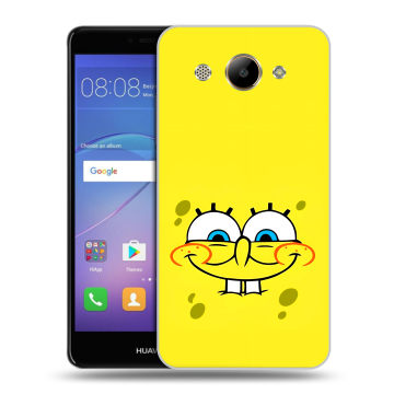 Силиконовый чехол на Huawei Y3 (2017) с принтом спанчбоб спанч боб Силиконовый чехол на Huawei Y3 (2017) с принтом спанчбоб спанч боб