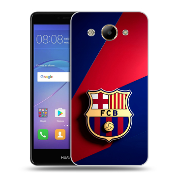 Силиконовый чехол на Huawei Y3 (2017) с принтом Барселона Barcelona Силиконовый чехол на Huawei Y3 (2017) с принтом Барселона Barcelona
