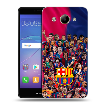 Силиконовый чехол на Huawei Y3 (2017) с принтом Барселона Barcelona Силиконовый чехол на Huawei Y3 (2017) с принтом Барселона Barcelona