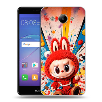 Силиконовый чехол на Huawei Y3 (2017) с принтом Labubu Лабубу Силиконовый чехол на Huawei Y3 (2017) с принтом Labubu Лабубу