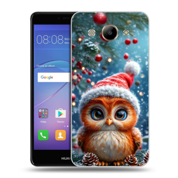 Силиконовый чехол на Huawei Y3 (2017) с принтом Новый год Силиконовый чехол на Huawei Y3 (2017) с принтом Новый год