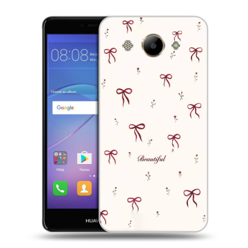 Силиконовый чехол на Huawei Y3 (2017) с принтом для девочек