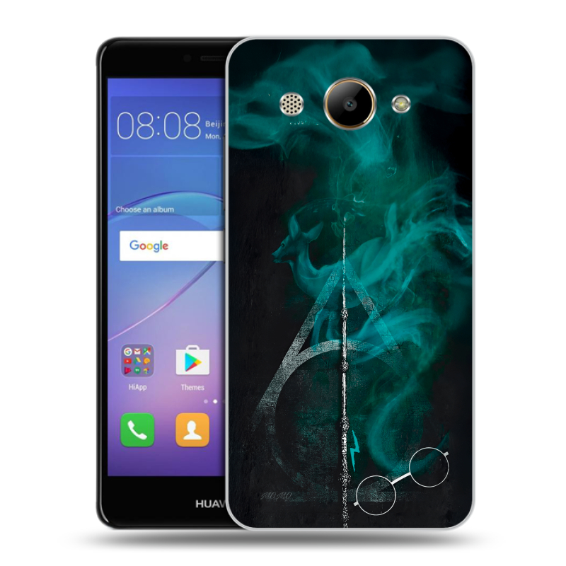 Силиконовый чехол на Huawei Y3 (2017) с принтом Гарри Поттер Harry Potter Силиконовый чехол на Huawei Y3 (2017) с принтом Гарри Поттер Harry Potter