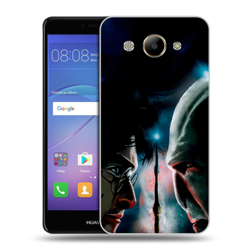 Пластиковый чехол на Huawei Y3 (2017) с принтом Гарри Поттер Harry Potter Пластиковый чехол на Huawei Y3 (2017) с принтом Гарри Поттер Harry Potter