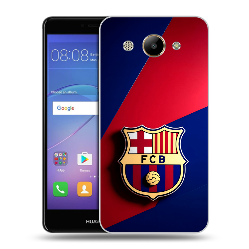 Силиконовый чехол на Huawei Y3 (2017) с принтом Барселона Barcelona Силиконовый чехол на Huawei Y3 (2017) с принтом Барселона Barcelona