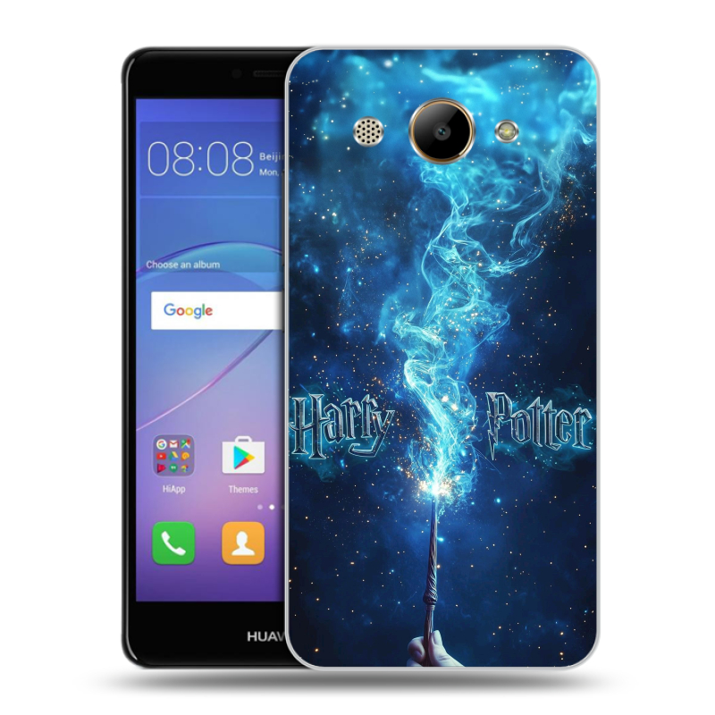 Пластиковый чехол на Huawei Y3 (2017) с принтом Harry Potter Гарри Поттер Пластиковый чехол на Huawei Y3 (2017) с принтом Harry Potter Гарри Поттер