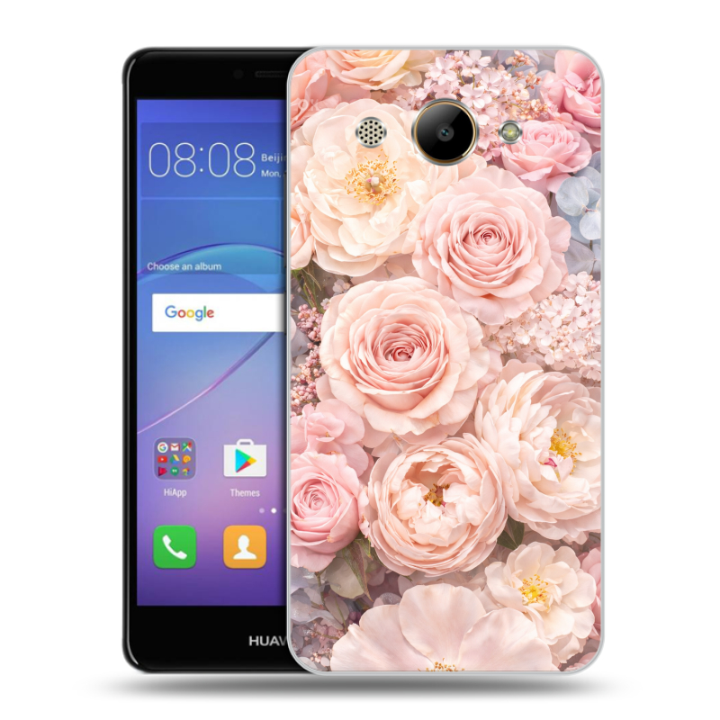 Пластиковый чехол на Huawei Y3 (2017) с принтом женский Пластиковый чехол на Huawei Y3 (2017) с принтом женский